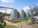 70,000 gallon HEB rainwater storage site